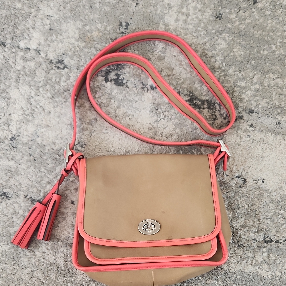 Coach Rambler Saddle Bag